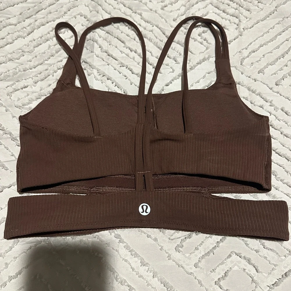 lululemon athletica Chocolate Brown Leggings Set - Picture 3 of 6